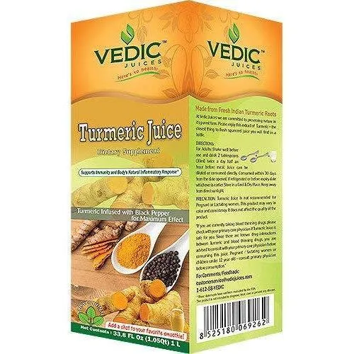 Vedic Turmeric Juice 33.8z