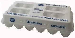 18 Large Eggs