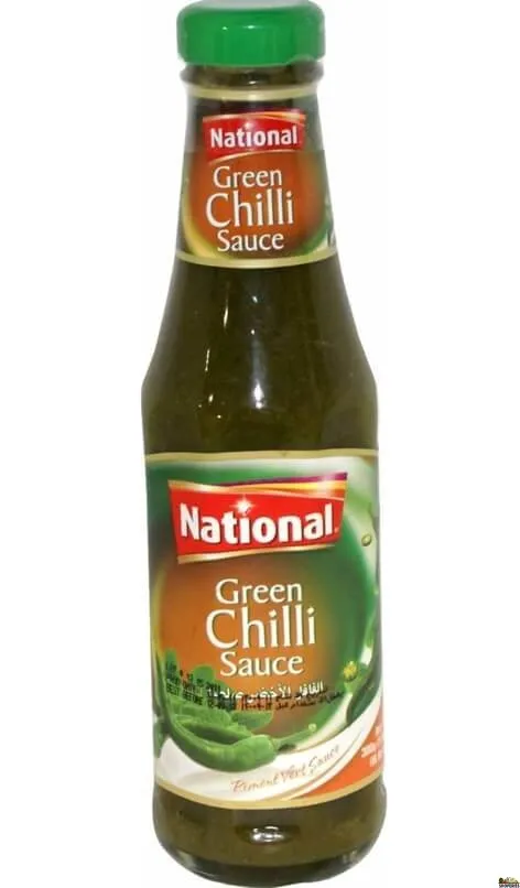 National Green Chilli Sauce 300g