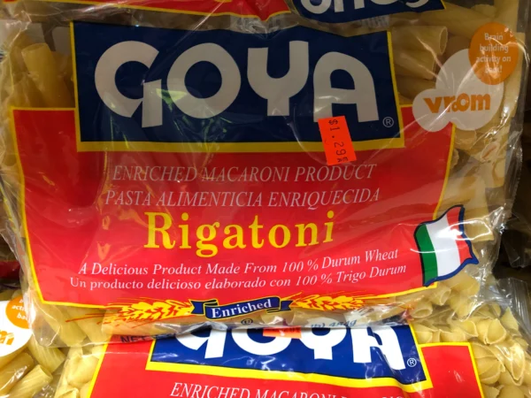 Goya Rigatoni Pasta 16oz