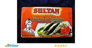 Sultan Moroccan Sardin With Tomato Sauce And Hot P