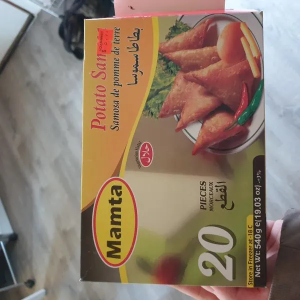Mamta Vegetable Samosa (540 Gm)