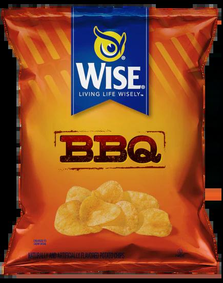 Wise Bbq Potato Chips 2.5 Oz